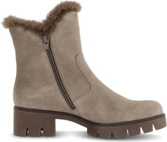 Gabor Schoenen, Dames, Grijs, 40 EU, Su&egrave;de, Sportieve Enkellaars