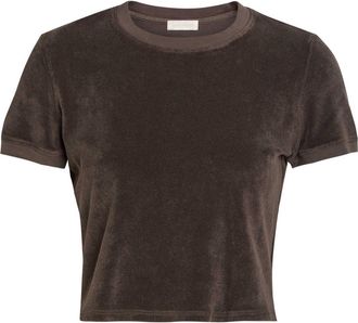 Suzie Kondi Carpi Terry T-shirt - Brown - S (UK8-10 / S)