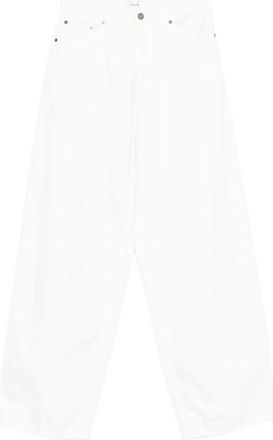Haikure Bethany Wide-Leg Jeans - Dames - Loose Fit Jeans - Wit - W24 - Denim - Jeans