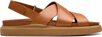 Clarks Bruine damessandaal Aristella Sun - Dames - Sandalen - Bruin - 42 EU - Schoenen