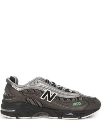 New Balance 1000 sneakers met vlakken - Zwart