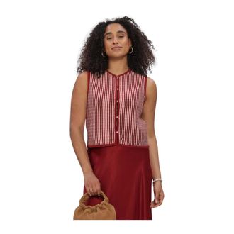 Moss Copenhagen Dames, Truien, Veelkleurig, Maat: M/L Leer