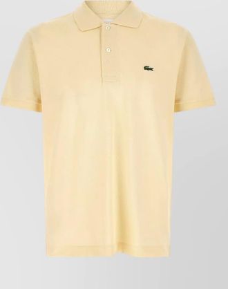 Lacoste polo shirt logo detail short sleeves