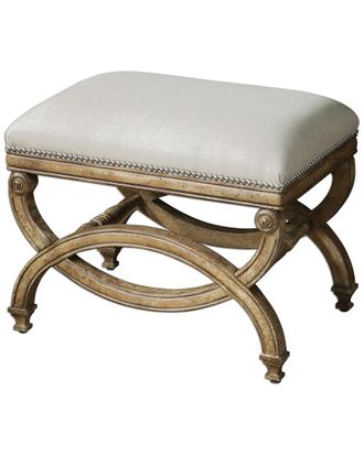 Uttermost Karline Natural Linen Small Bench