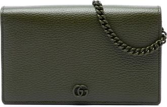 Gucci Pre-owned Gucci GG Marmont Calfskin Wallet On Chain Ladies 5BTYH3R72M7PNY3Z