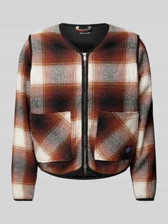 Santa Cruz Jacke mit Zweiwege-Rei&szlig;verschluss Modell Assembly Liner in Orange, Gr&ouml;&szlig;e S