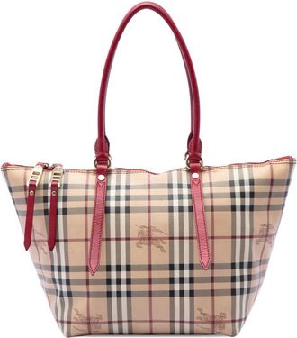 Burberry Pre-owned Burberry Small Haymarket Check Coated Canvas Salisbury Tote Ladies PQ87B3D4ZWV1XCW3