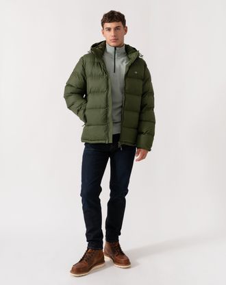 GANT Mens 360 Active Jacket in Dark Green - Size X-Large