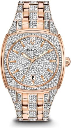 Bulova Phantom Crystal Mens Watch
