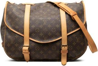 Louis Vuitton Pre-owned Saumur 43 - - Pre-owned - Donna - Marrone - ONE SIZE