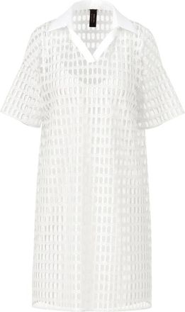 Marc Cain Dames, Jurken, Wit, Maat: S Katoen