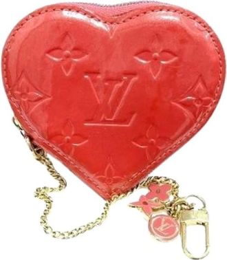Louis Vuitton Pre-owned Accessories, female, Pink, Size: ONE SIZE Pre-owned Leather Key-holder