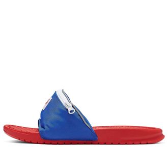 Nike Benassi JDI Fanny Pack Slides Crimson Royal AO1037-601