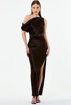 Nicholas Eartha Dress in Cacao at Nordstrom, Size 0