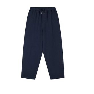 Arte Pantaloni in lino - - Trousers - Uomo - Blu - W34