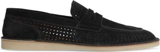 Dolce & Gabbana perforated loafers - Black
