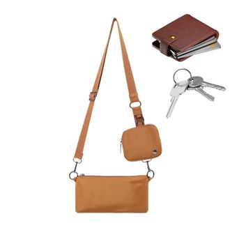 Generic Pouch Satchel - Double Cloth Handbag Work Tote, Stylish Shoulder Carry Bag, Adjustable Strap Organizer, Storage for Documents Journals, Practical Dail