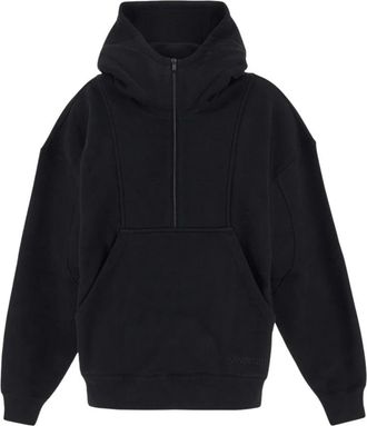 Saint Laurent Katoenen Sweatshirt - Dames - Hoodies - Zwart - M - Katoen - Hoodies & sweatvesten