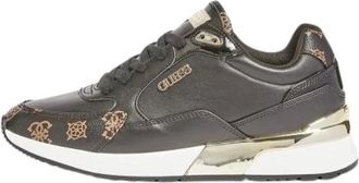 Guess Schoenen, Dames, Zwart, 36 1/2 EU, Moxea Sneaker