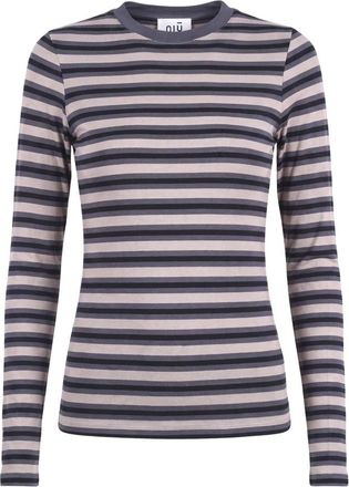 Ni&ugrave; Lange mouwen tops - Dames - Longsleeves - Beige - M - Tops