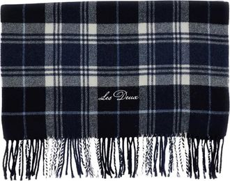Les Deux Geruite Sjaal van Wolmix - Heren - Wintersjaals - Veelkleurig - ONE Size - Wol - Accessoires