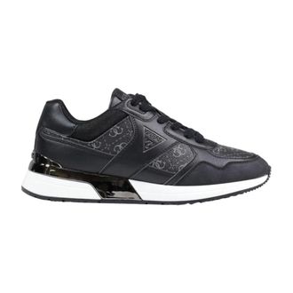 Guess Schoenen, Dames, Grijs, 35 EU, Leer, Mickay Sneakers