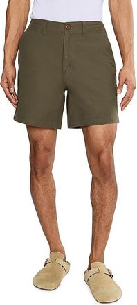 Toad&Co Mission Trek Chino Shorts Mens Shorts Olive : 32 9.5, Cotton/Elastane/Nylon