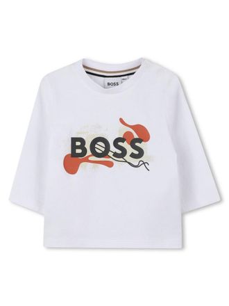 HUGO BOSS Cotton T-Shirt - White