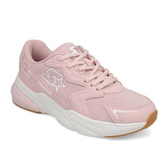 Starter Womens Star Light Synthetic Leather and Mesh Sneaker