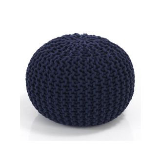 tomasucci Puf POSH, azul marino