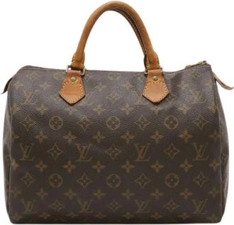 Louis Vuitton Pre-owned Handbags, female, Brown, Size: ONE SIZE Pre-owned Speedy 30 Monogram Handbag