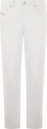 Diesel Slim-fit Jeans - Heren - Slim Fit Jeans - Wit - W40 - Katoen - Jeans