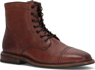 Frye Paul Lace-Up Boot in Brown at Nordstrom, Size 10.5