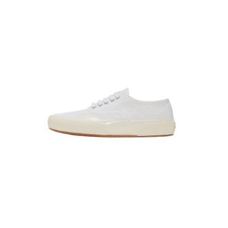 Superga Sneakers, male, White, Size: 11 1/2 US 2430 Deck Canvas