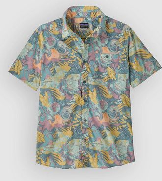 Patagonia Go To Hemd blau