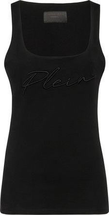 Philipp Plein Leisurewear Tank top Embroidery Signature