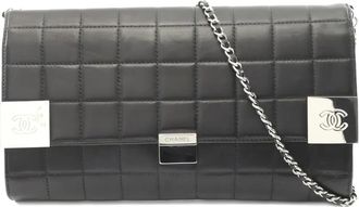 Chanel Borsa a spalla Chocolate Bar 2000-2002 - Nero