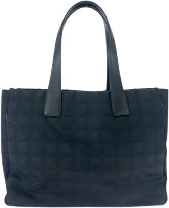 Chanel Pre-owned Tote Bags, female, Black, Size: ONE SIZE Pre-owned Vintage Tote Bag