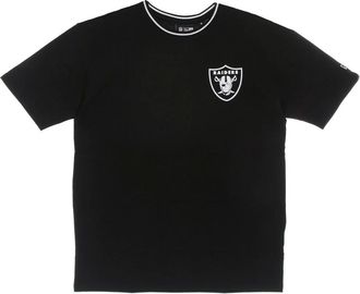 New Era New Era, T-Shirts, male, Black, Size: XS NFL Distressed Graphic Tee Black