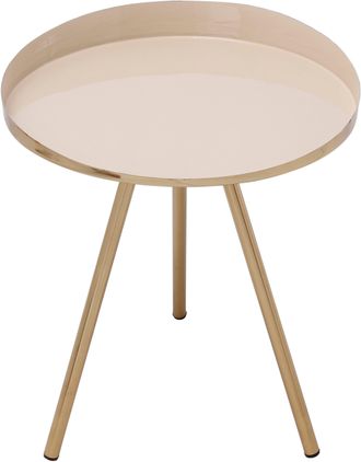 Kayoom Beistelltisch »Morrison, runder Beistelltisch, edler Look« 1 Stk. tlg. Dekorativ, glanzvolle Lackierung, stilvolles Design