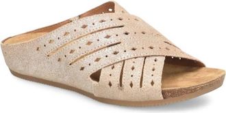 COMFORTIVA Womens Gala Sandal - Wide In Natural