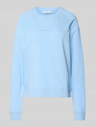 Marc O'Polo Denim Regular Fit Sweatshirt aus reiner Baumwolle in Hellblau, Gr&ouml;&szlig;e M