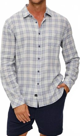 Rails Wyatt Shirt In Thatch Cloud Cream