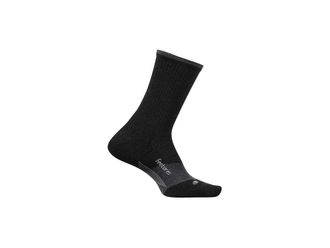 Feetures Trail Max Cushion Mini Crew Crew Cut Socks Shoes French Navy : XL (US Mens Shoe 12.5-15.5), Nylon/Polyester/Spandex