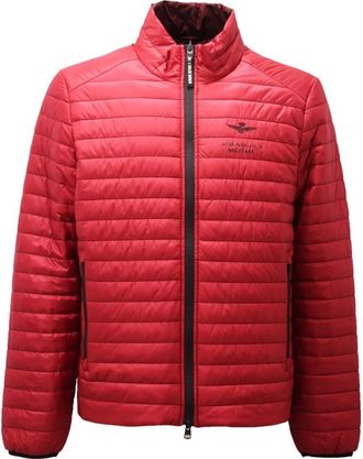 Aeronautica Licht Gewatteerde Jas Experimentele Vlucht Afdeling - Heren - Winterjassen - Rood - S - Nylon - Jassen