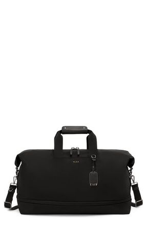 Tumi Rhys Expandable Duffel in Black/Gunmetal at Nordstrom
