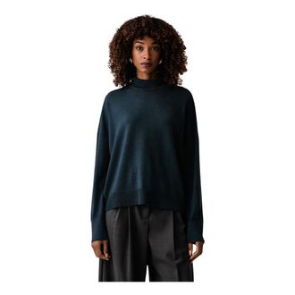 Patrizia Pepe Maglione a collo alto - - Knitwear - Donna - Blu - S