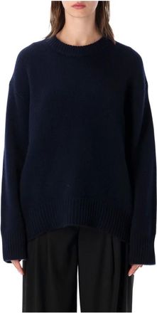 Lisa Yang Jersey Cuello Redondo Noor - Knitwear - Mujer - Azul - S