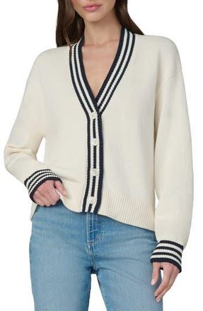 Joe's The Leah Stripe Cardigan in Ecru W/Navy Tippi at Nordstrom Rack, Size X-Small
