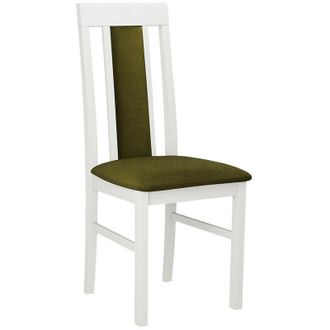 Mirjan24 Mobilier1 - Silla Victorville 165, Blanco, 96x43x40cm, Tapiz, De Madera, Madera, Muebles Ya Montados